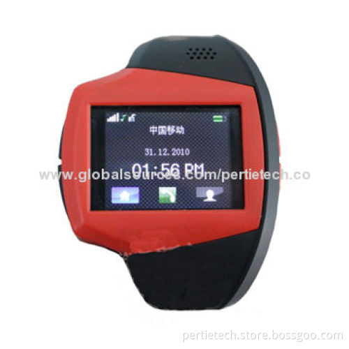 Smart GPS watch with functions of heart rate monitor